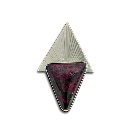 Eudialyte Pin/Pendant: SS