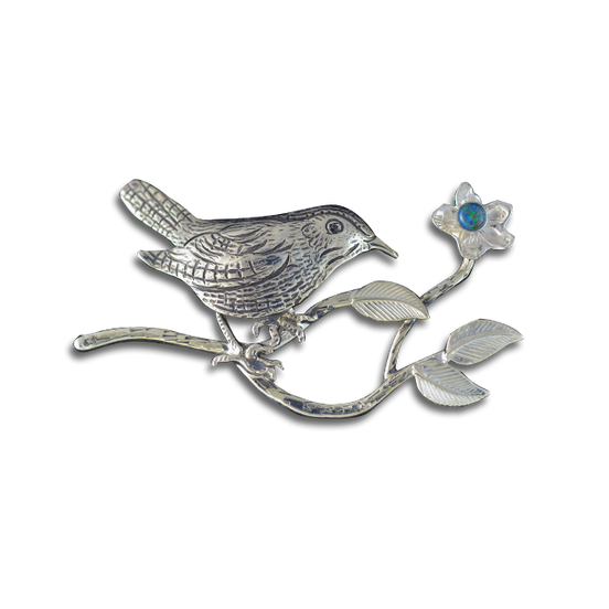 Original Slide: Bird on Branch - SS/Opal Triplet
