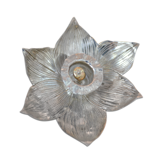 Daffodil Pin/Pendant: XLG - SS/14K