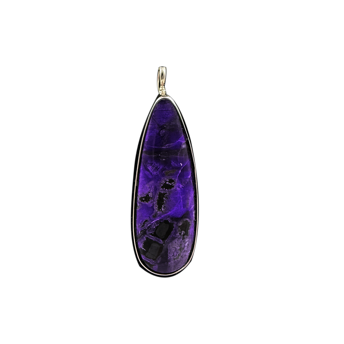 Sugilite Pendant - 14K/Sugilite
