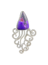 Sugilite Necklace - Sterling