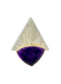 Sugilite Necklace - Sterling/14K bezel