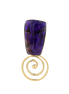 Sugilite Spiral Necklace - 14K