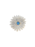Flower  w/ Opal Triplet Necklace - SS/14K bezel