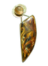 Original Pin/Pendant: Pietersite/Rutilated Quartz - 14K
