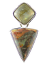 Original Pin/Pendant - SS - Labradorite/Jasper
