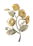 Original Pin/Pendant Morning Glories - 14k/SS