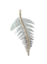 Original Pin/Pendant: Fern SS/14K