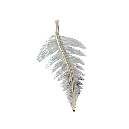 Original Pin/Pendant: Fern SS/14K