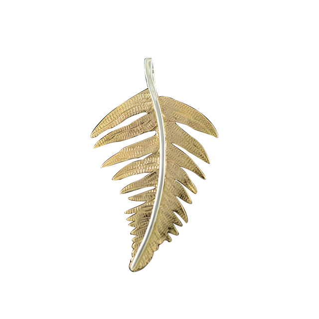 Original Pin/Pendant: Fern 14K/SS