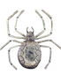 Original Pin: Spider - Sterling