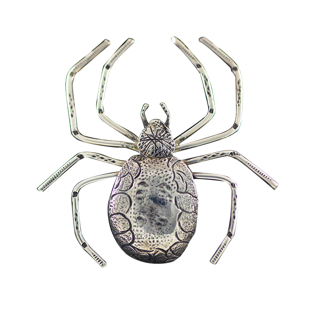 Original Pin: Spider - Sterling