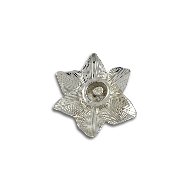 Daffodil Pin/Pendant: 1.5" - Sterling