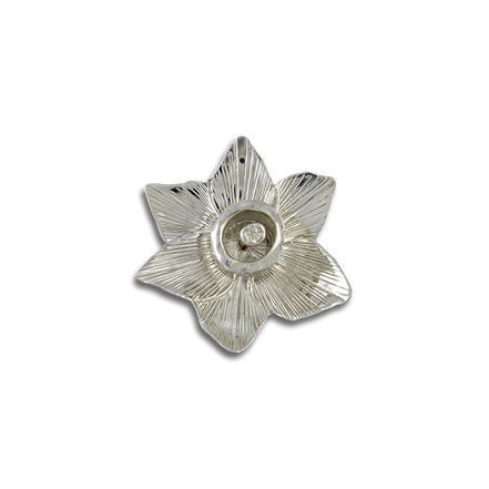 Daffodil Pin/Pendant: 1.5" - Sterling