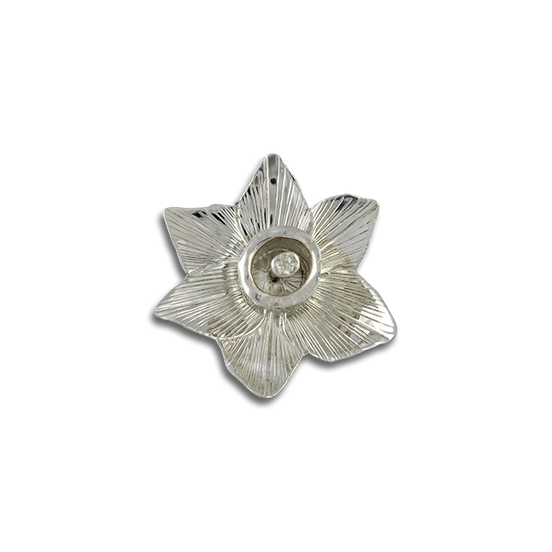 Daffodil Pin/Pendant: MD - Sterling