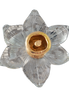 Daffodil Pin/Pendant: 2.5" - SS/14k Rose Gold Plate