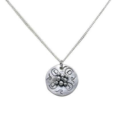 Circle Necklace with Beads