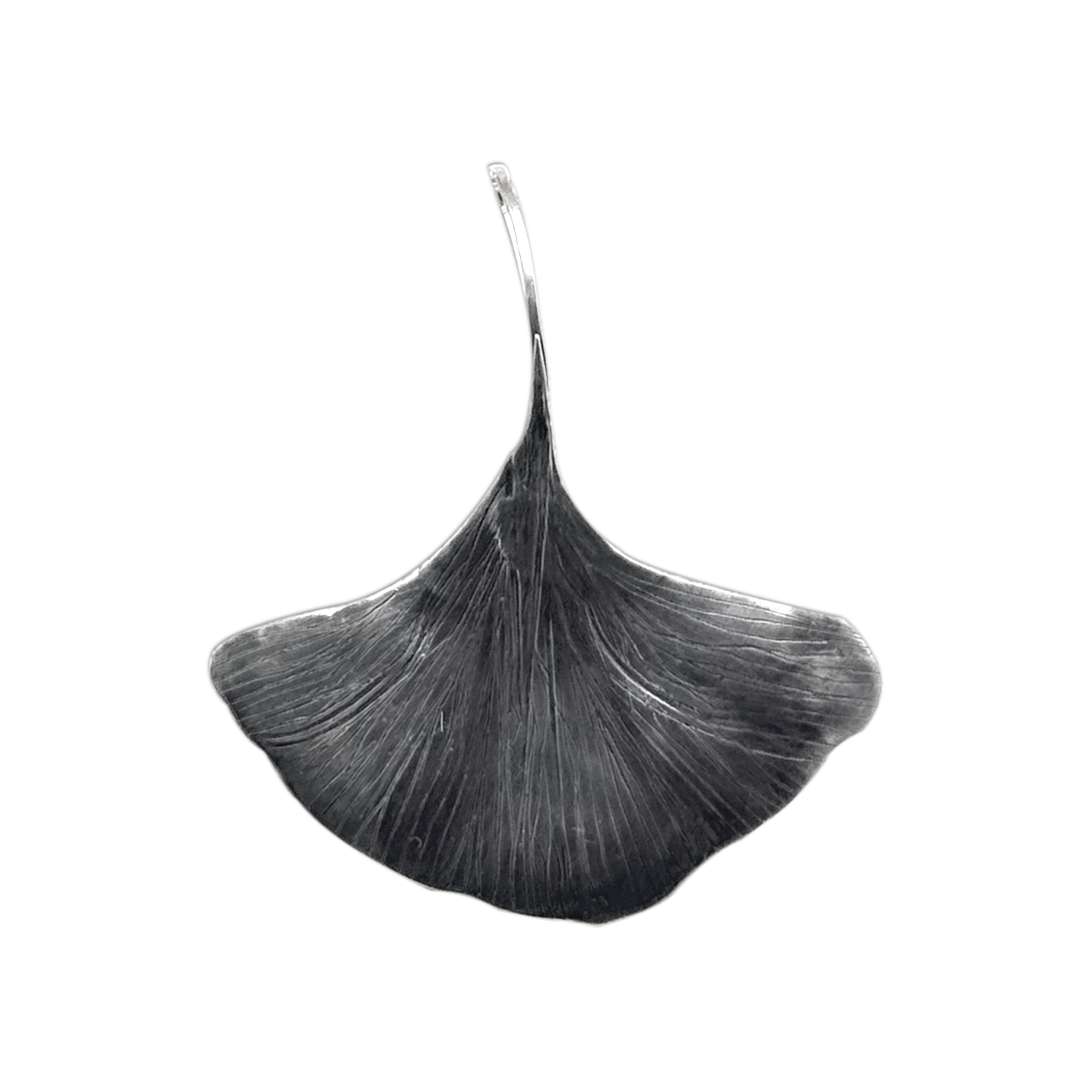Gingko Necklace in Sterling