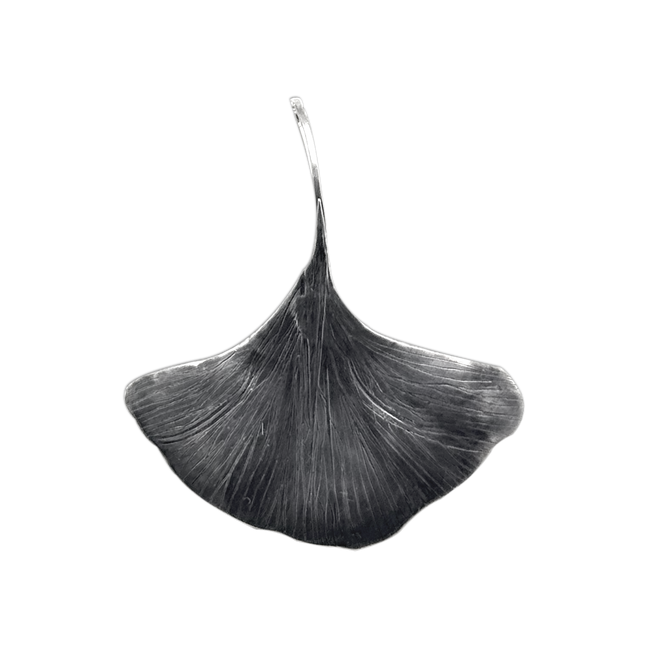 Gingko Necklace in Sterling