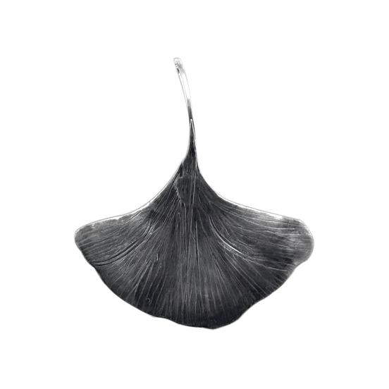 Gingko Necklace in Sterling