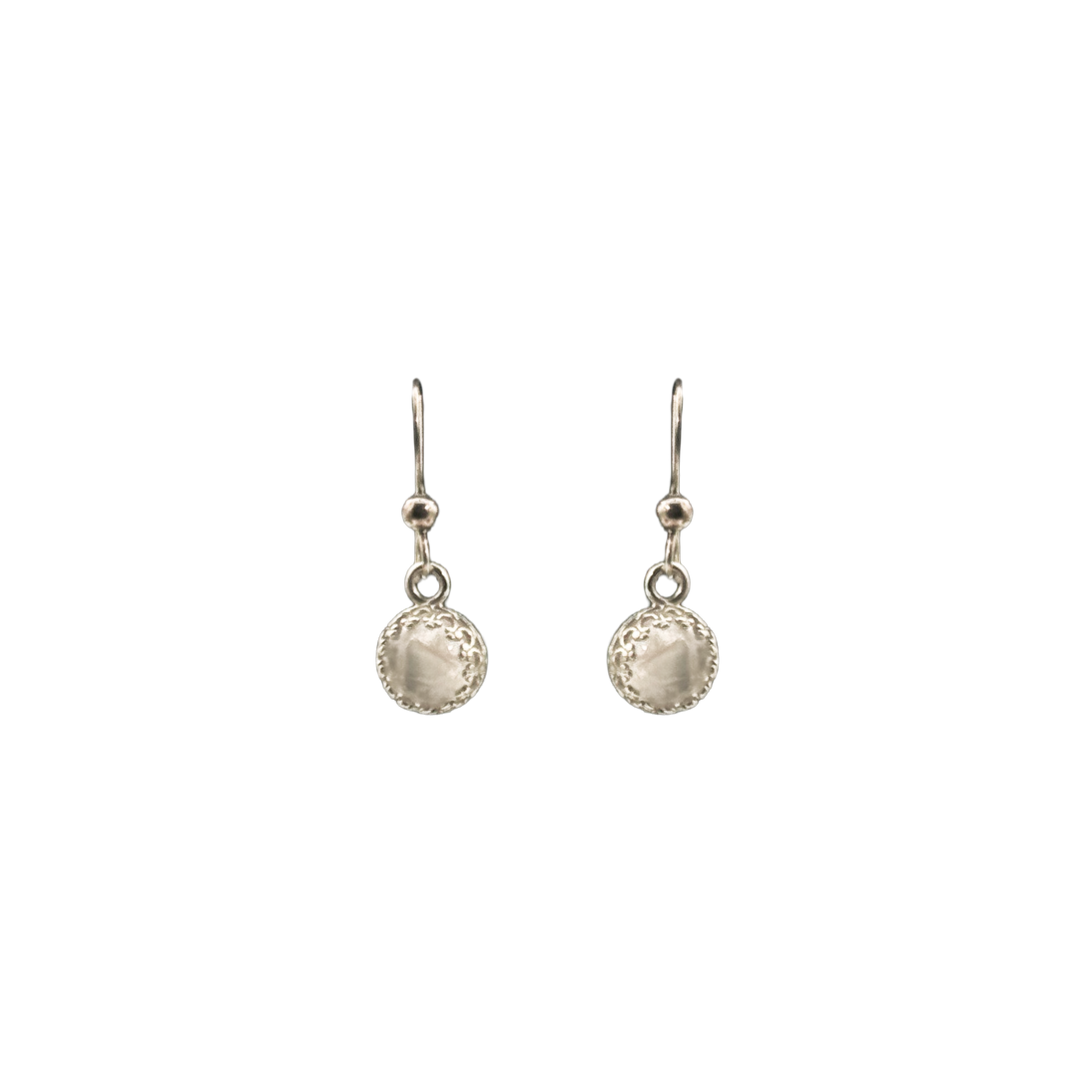 Quartz Dangles in Sterling Silver