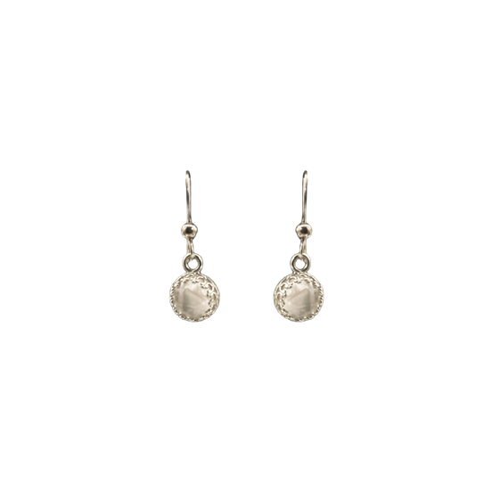 Quartz Dangles in Sterling Silver