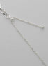 Adjustable to 22" Diamond Cut Cable Chain: Sterling Silver