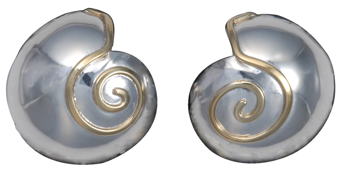 Moonshell Earrings - Large