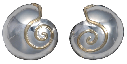 Moonshell Earrings - Large