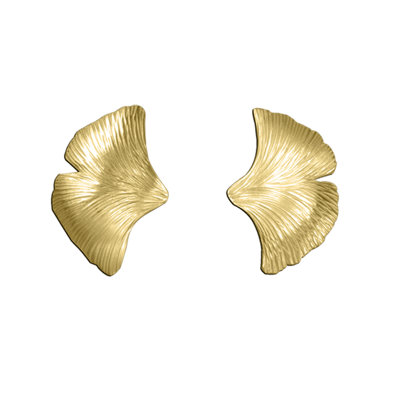 Ginkgo Earrings - 1.25"
