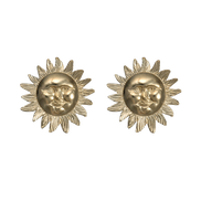Sun Face Earrings - LG