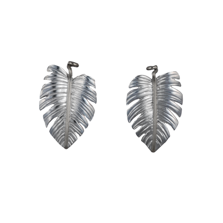 Monstera Earrings - 1.25"
