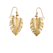 Monstera Earrings - 1.25