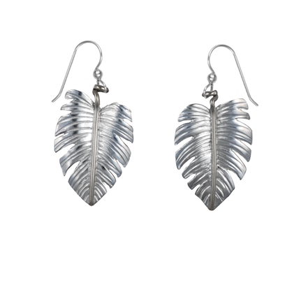 Monstera Earrings - 1.25"