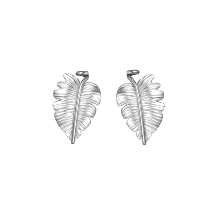 Monstera Earrings - 1"