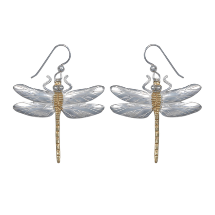 Dragonfly Earrings - Large 1.5"