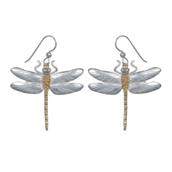Dragonfly Earrings - Large 1.5"