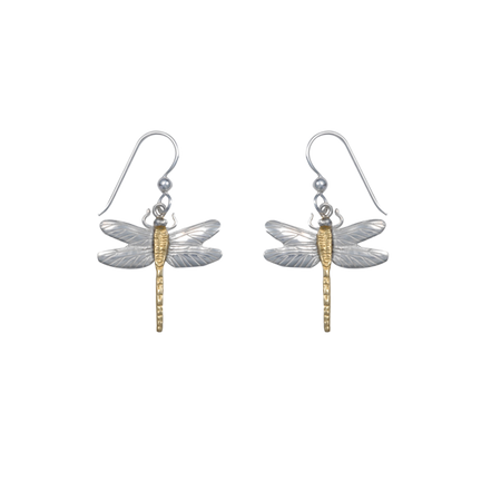 Dragonfly Earrings - Small 1"