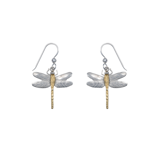Dragonfly Earrings - Small 1"