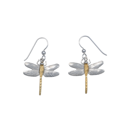 Dragonfly Earrings - Small 1"