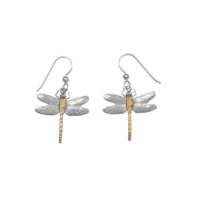 Dragonfly Earrings - Small 1"