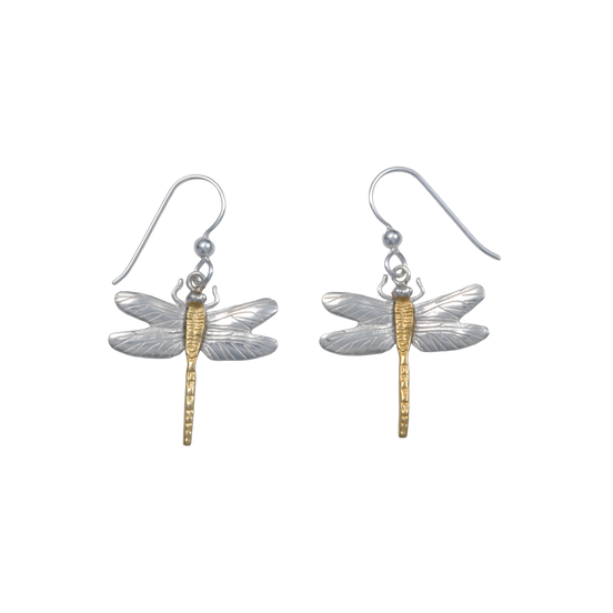 Dragonfly Earrings - Small 1"