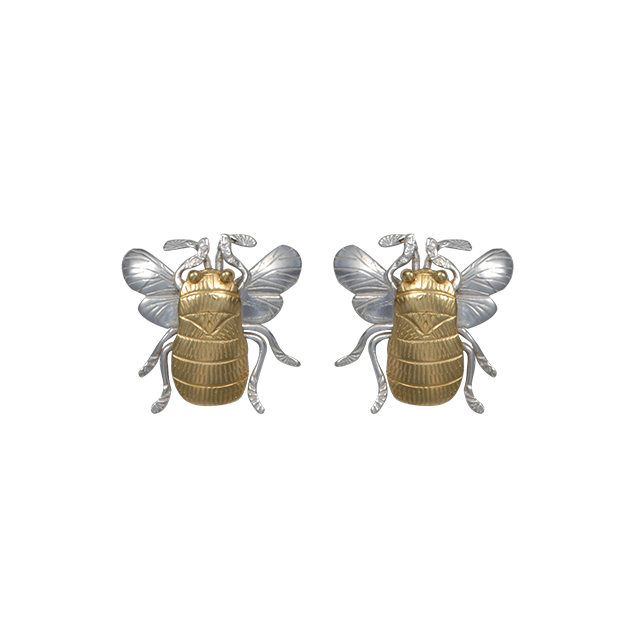 Bumble Bee Earrings - SM .9"