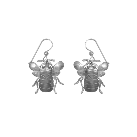 Bumble Bee Earrings - SM .9"