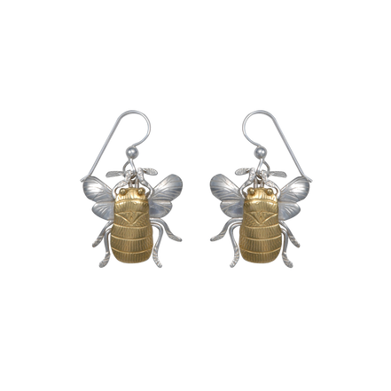 Bumble Bee Earrings - SM .9"