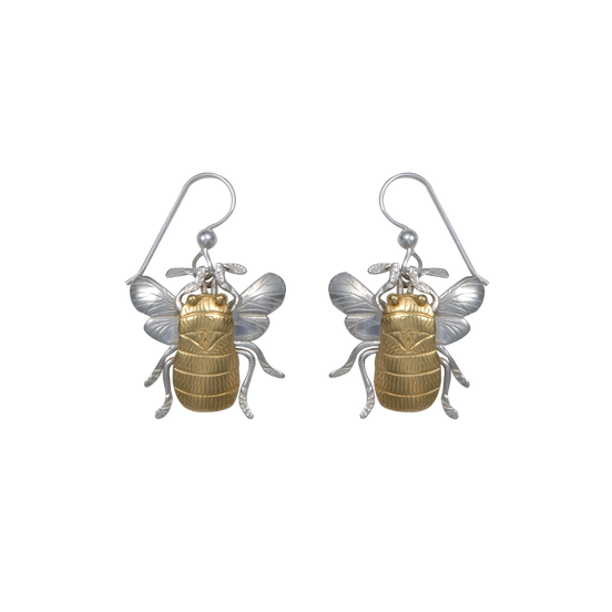 Bumble Bee Earrings - SM .9"