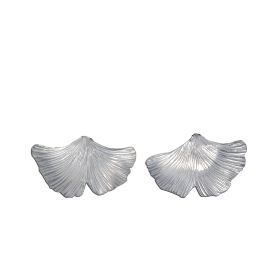 Ginkgo Earrings - 1"