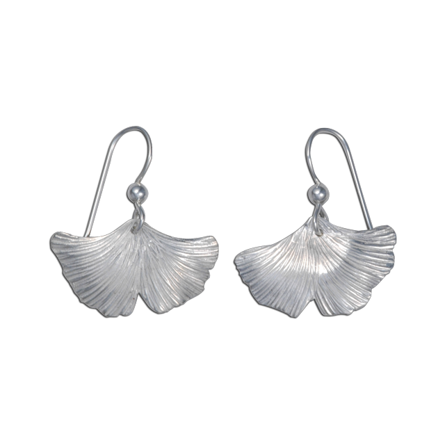 Ginkgo Earrings - 1.25