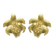Easter Lily Earrings - LG 1.5