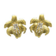 Easter Lily Earrings - LG 1.5